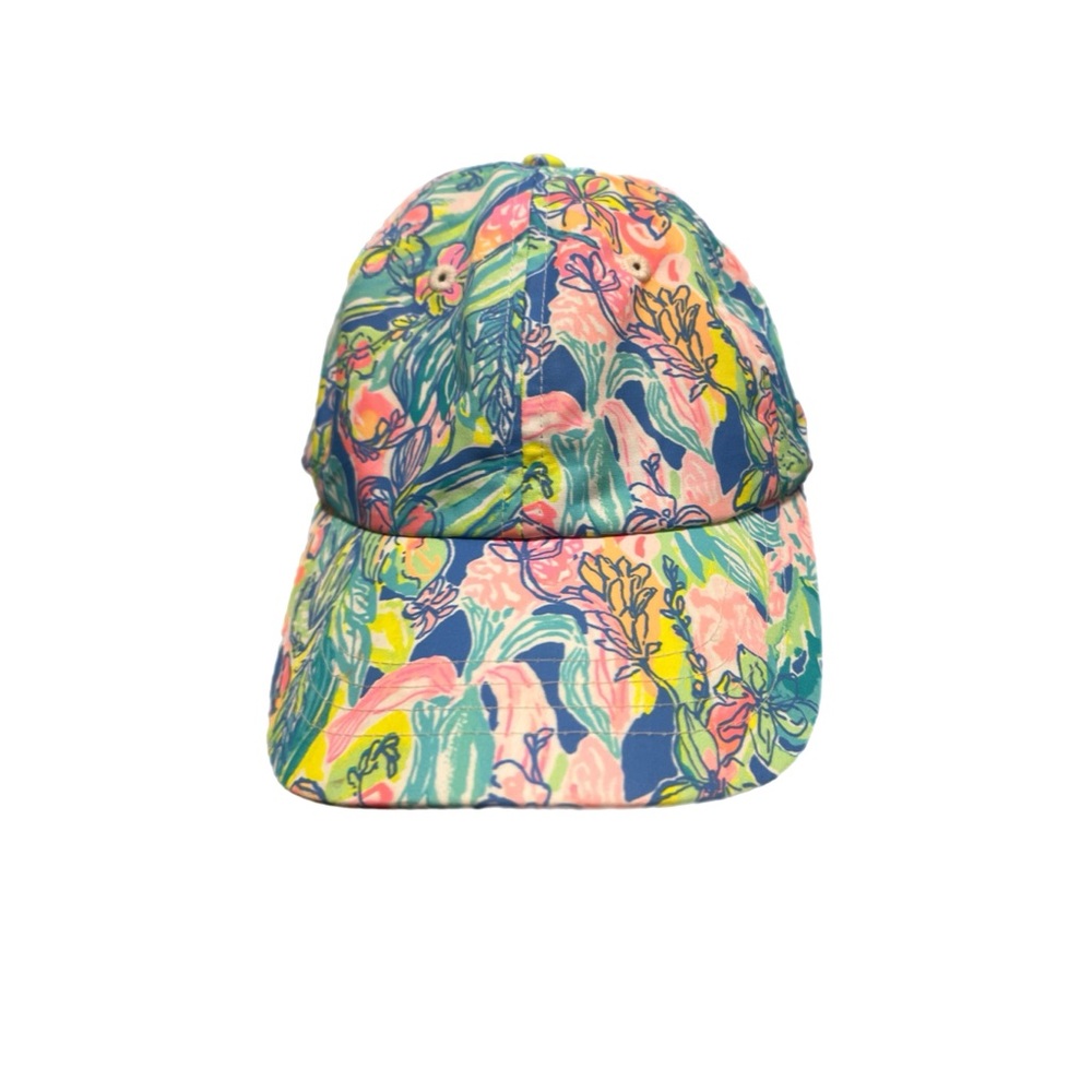 🧢NWOT Lilly Pulitzer Run Around Hat Bennet Blue Surf Gypsea Hat O/S